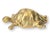 English Midcentury English Brass Turtle Paperweight For Sale - Image 3 of 5