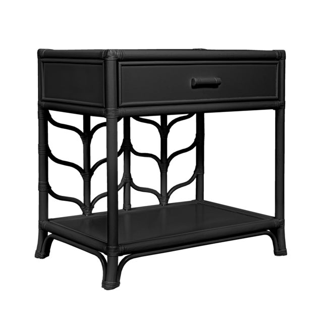 Not Yet Made - Made To Order Ivy Nightstand - Black For Sale - Image 5 of 10
