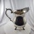 Antique English Silver Mfg Corporation Metal Water Pitcher Made in u.s.A. For Sale - Image 4 of 8