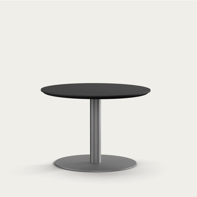 Henrik tengler train coffee table legs: graphite, tableto: laminate black for one collection as a central piece of the...