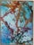 Mid 20th Century Abstract Triptych by Lenore Jaffe Original Action Painting For Sale In Portland, ME - Image 6 of 12