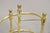 Gold Sarreid LTD Victorian Style Polished Brass Cast Iron Spiral Umbrella Cane Stand For Sale - Image 8 of 10