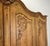 Wood Vintage French Louis XVI Style Carved Oak 4-Door Wardrobe For Sale - Image 7 of 13