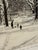 Black 1980s Harold Altman Signed Limited Edition Etching “January, Jardin Du Luxembourg” For Sale - Image 8 of 9