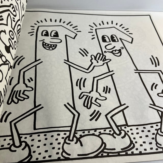 Keith Haring 1992 Keith Haring Coloring Book For Sale - Image 4 of 9