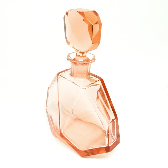 Glass Art Deco Carafe from Moser, Czechoslovakia, 1930s For Sale - Image 7 of 11