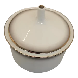 Vtg. Rosenthal Evensong Linear Modern Covered Sugar Bowl