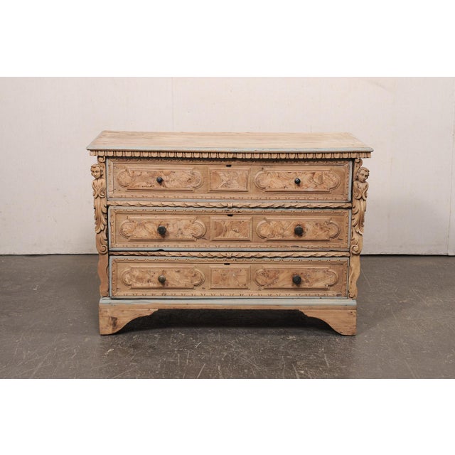 Beautiful 18th C. Cassettiera W/ Putti For Sale - Image 11 of 12