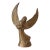 Vintage Brass Angel Taper Candle Holder For Sale