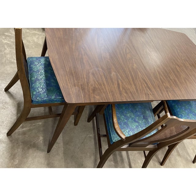 1970s Dining Table Set With 6 Chairs - Southern Square Collection For Sale In Panama City, FL - Image 6 of 6