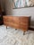 Mid-Century Modern Vintage Mid Century MCM Walnut 6-Drawer Dresser With White Laminate Top For Sale - Image 3 of 13