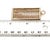 18k Rose Gold Abacus Calculator Long Rectangular Pendant For Sale - Image 4 of 5