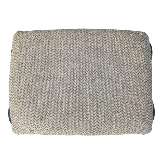 Mid Century Wrought Iron Scrolled Ottoman Footstool For Sale - Image 15 of 16