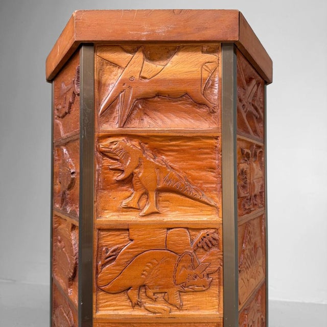 Wood Japanese Kadai Plant Stand, 1994 For Sale - Image 7 of 18