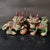 Vintage Shiwan Ware Foo Dog Statues | Pair of Ceramic Guardian Lions / Pixiu | 8" Tall For Sale - Image 9 of 9