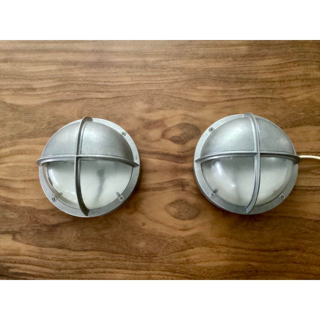 Mid-Century Modern Industrial Scandinavian Garden Wall Light from DEFA, 1980s For Sale - Image 3 of 7