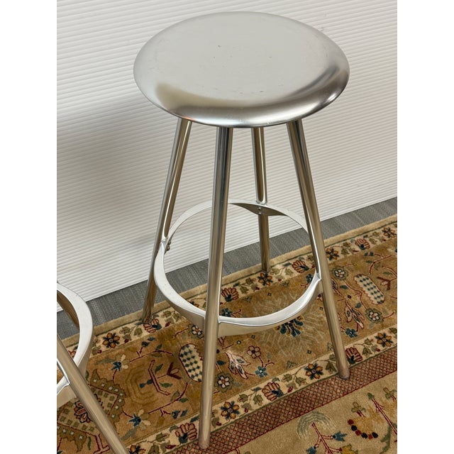 Pepe Cortes for Knoll Jamaica Bar Stools, Pair For Sale - Image 11 of 12