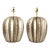 Late 20th Century Large Silver Painted Plaster Cactus Table Lamps - A Pair For Sale