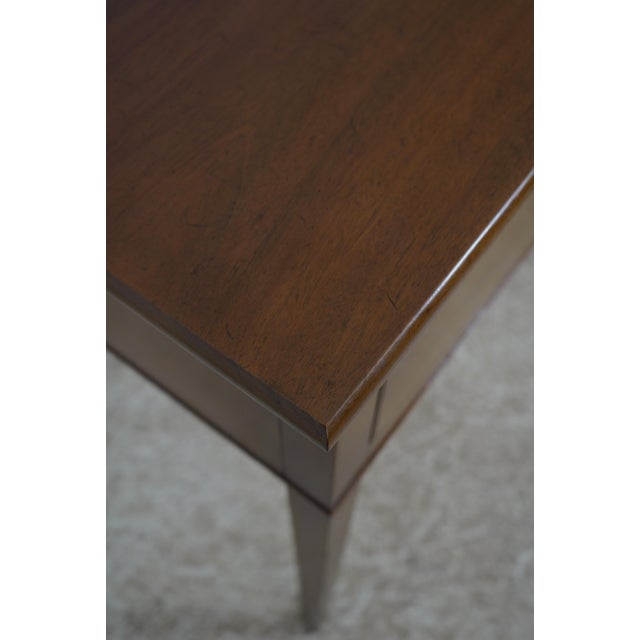Brown Kittinger Colonial Williamsburg 2 Drawer Table For Sale - Image 8 of 18