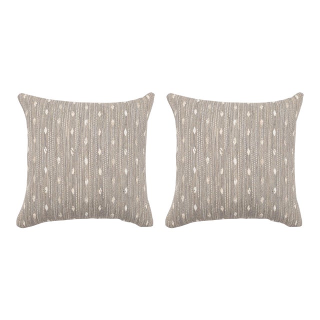 Drip Stone 20x20 Pillow, A Pair For Sale