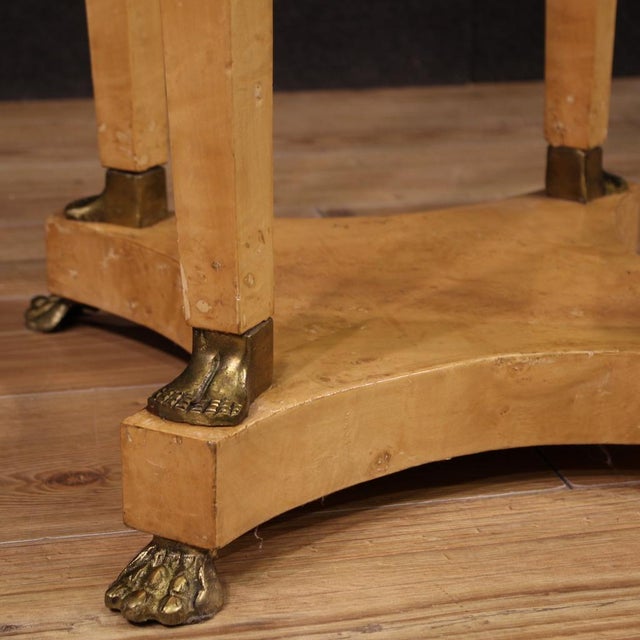 French Side Table in the style of Retour Degypte, 1960s For Sale - Image 11 of 13