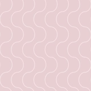 Sample - Moire Lace Wallpaper by Paule Marrot in Blush For Sale