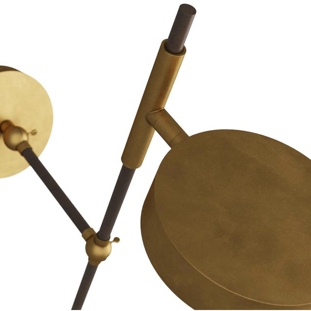 Mid-Century Modern Arteriors Home Adesso Wall Sconce For Sale - Image 3 of 4