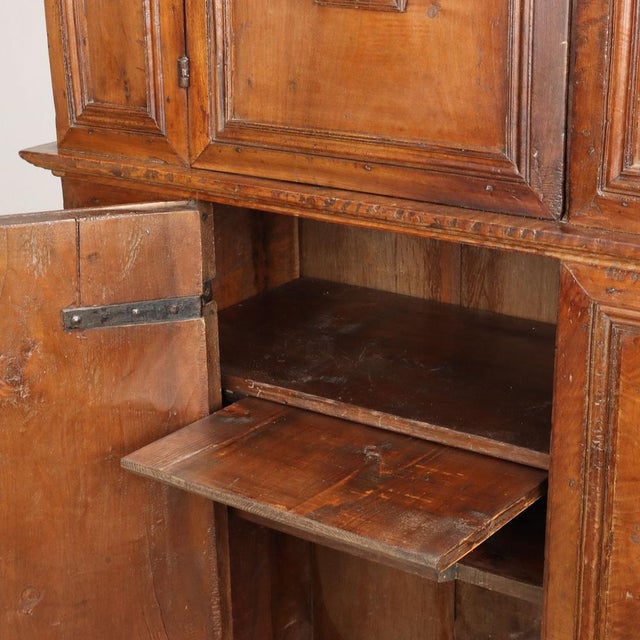 Antique Cupboard with Walnut Doors For Sale - Image 10 of 16
