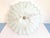 Metal 1950s Fluted Glass Parasol Flush Light For Sale - Image 7 of 16