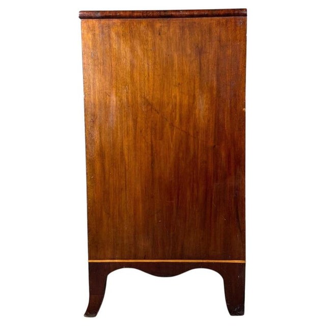 Antique George III Mahogany Chest of Drawers, 1800 For Sale - Image 11 of 13