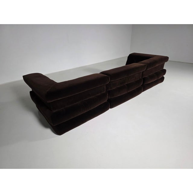 Mah Jong Sofa by Hans Hopfer for Roche Bobois, 1970s, Set of 11 For Sale - Image 6 of 11