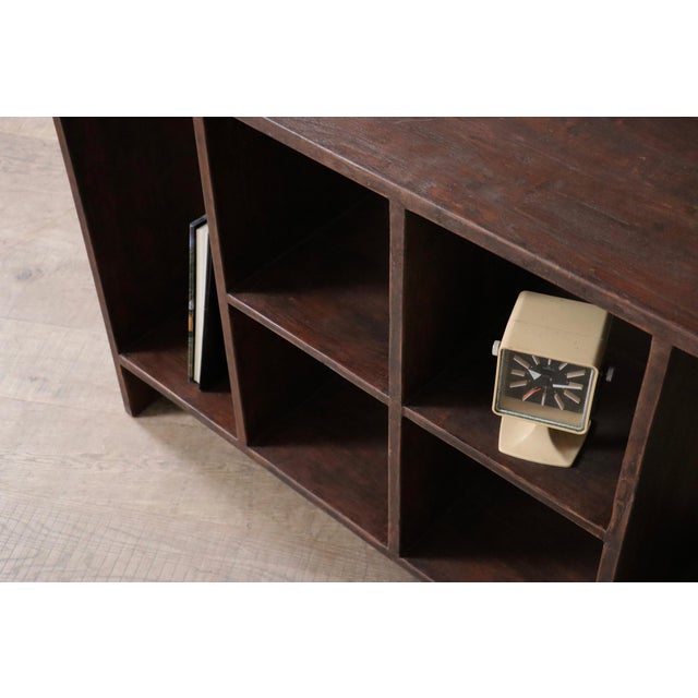 PJ-R-27-a 6-Hole File Rack by Pierre Jeanneret for Chandigarh, 1958 For Sale - Image 12 of 18