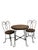 Wood Child's Ice Cream Table Set C. 1900 For Sale - Image 7 of 14