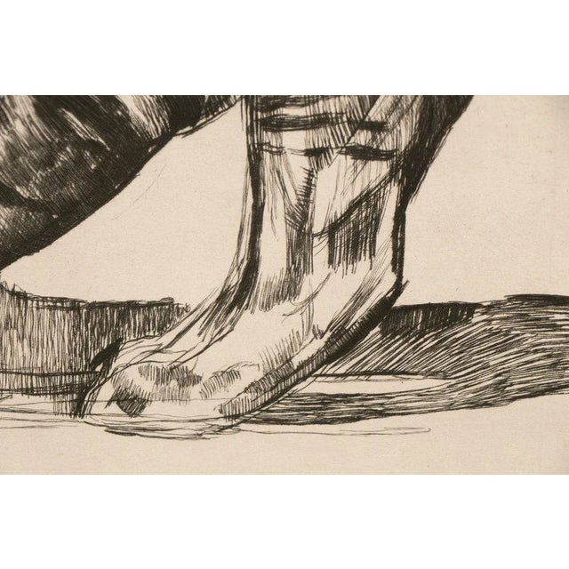 Art Deco Tiger Lithograph by Paul Jouve, 1920s For Sale - Image 7 of 8