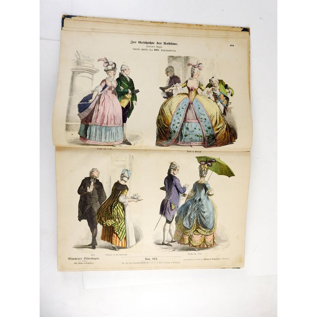 1880 History Of Costume In German Book Chairish