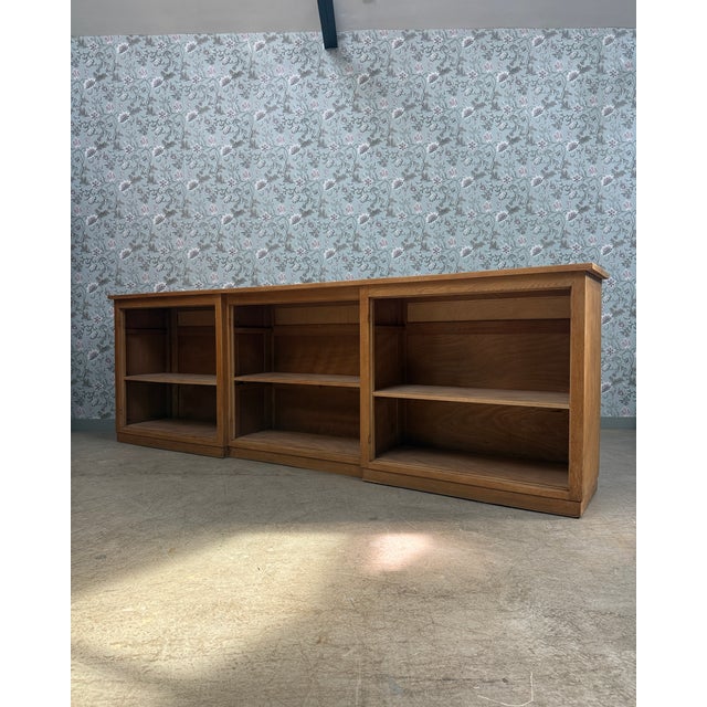 Vintage Oak Workshop Cabinet, 1950s For Sale - Image 12 of 12