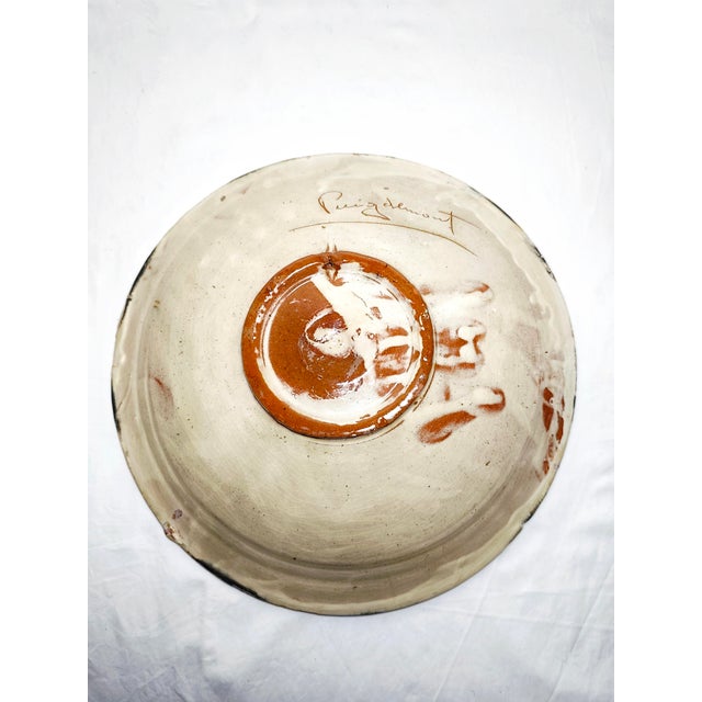 Spanish Puigdemont Ceramic Plate, 1970s For Sale - Image 3 of 9