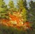 Contemporary Inclination by Judd Mercer | Oil On Panel Landscape with trees and rocky terrain. For Sale - Image 3 of 5