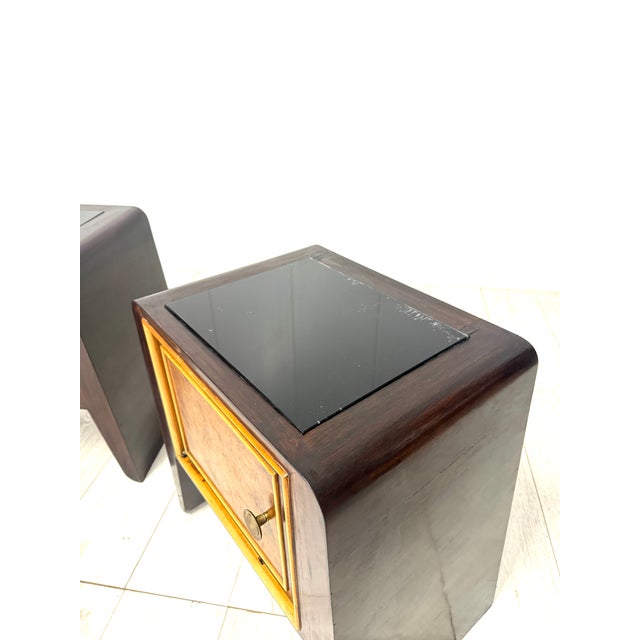 Bedside Tables in the style of to Paolo Buffa, 1950s, Set of 2 For Sale - Image 13 of 16