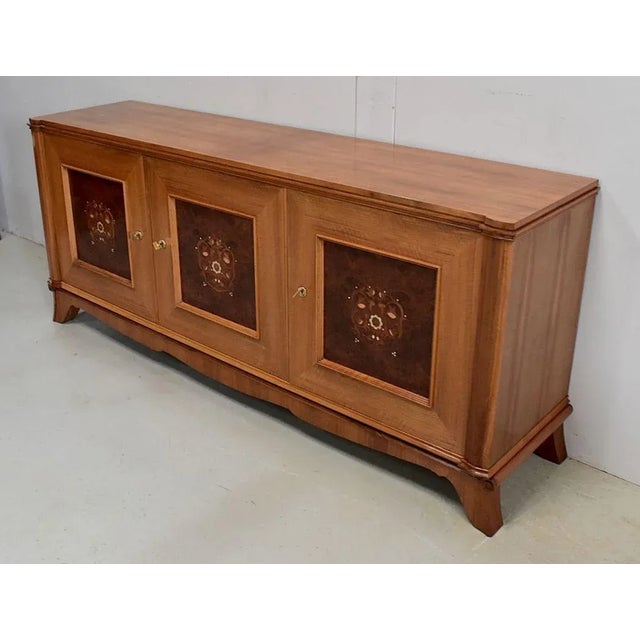 Mid-Century Modern 20th-Century Walnut Sideboard For Sale - Image 3 of 18