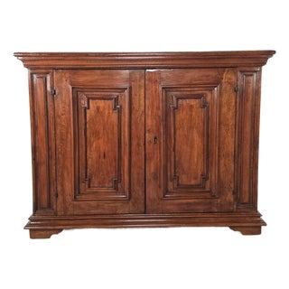 Italian Baroque Walnut Cabinet/Buffet/Sideboard, Circa 1760 For Sale