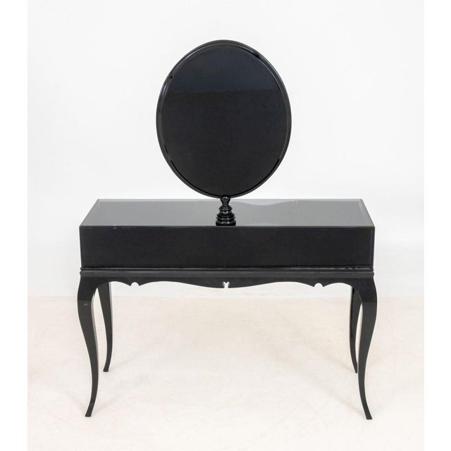 Boca Do Lobo "Melrose" Dressing Table and Stool For Sale - Image 11 of 12