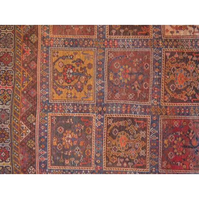 Antique Persian Qashqai Garden Rug 4' X 6' For Sale In Chicago - Image 6 of 11
