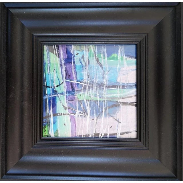 Landscape is an original artwork realized by the Belgian artist Martine Goeyens. Acrylic on plywood. Hand-signed on the...