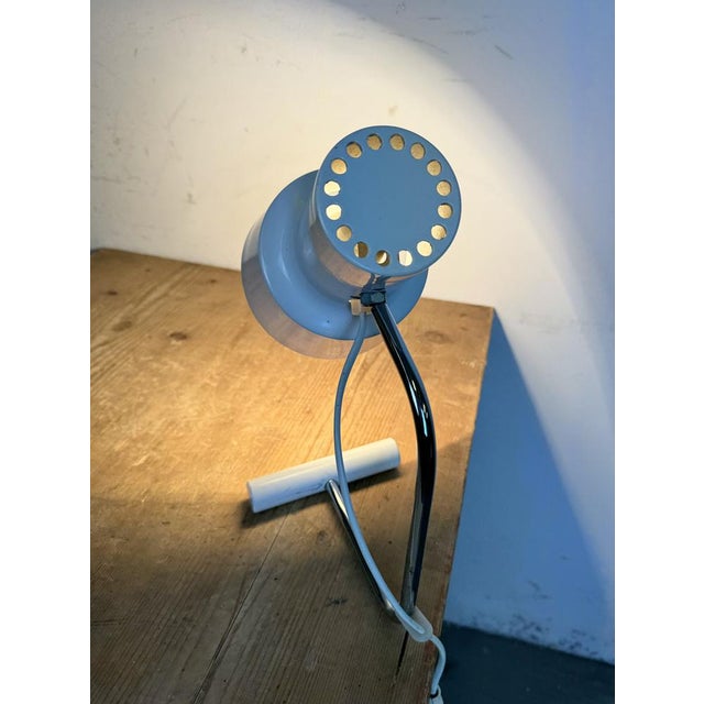 White Table Lamp by Josef Hurka for Napako, 1970s For Sale - Image 16 of 18