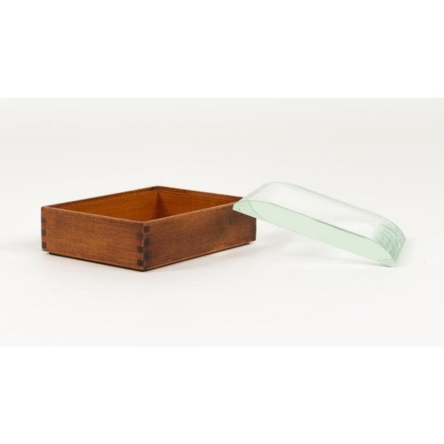 Mid-Century Box in Wood and Glass by Pietro Chiesa, Italy, 1950s For Sale - Image 6 of 16