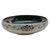 Vintage Japanese Kyo-Yaki Style Crackle Glaze Lotus Bird Bowl 7.5" For Sale - Image 4 of 10