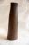 African Vintage African Tall Wooden Vase For Sale - Image 3 of 9