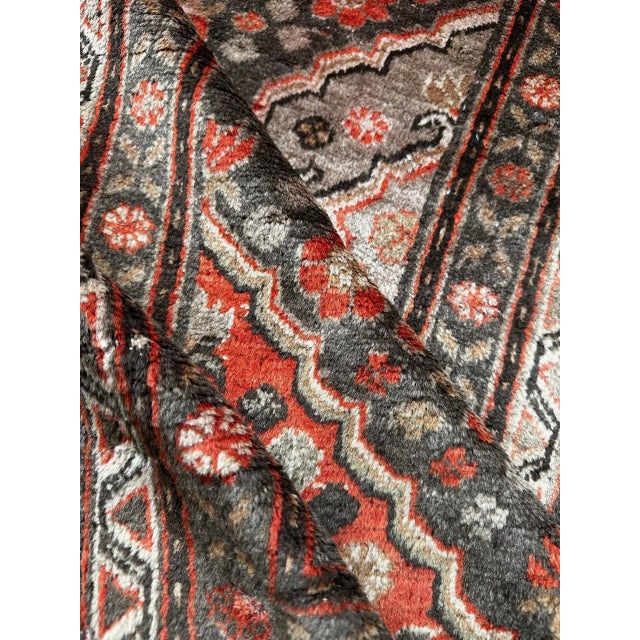 2'x16' Vintage Samarkand Runner Rug | Rare Long & Slender Vintage Runner Rug For Sale In Los Angeles - Image 6 of 8