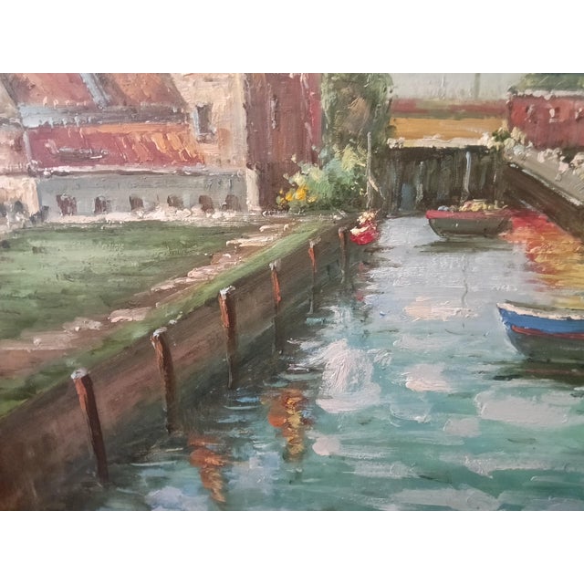 1920s J. Albers Original Impressionist Painting For Sale In Dallas - Image 6 of 7